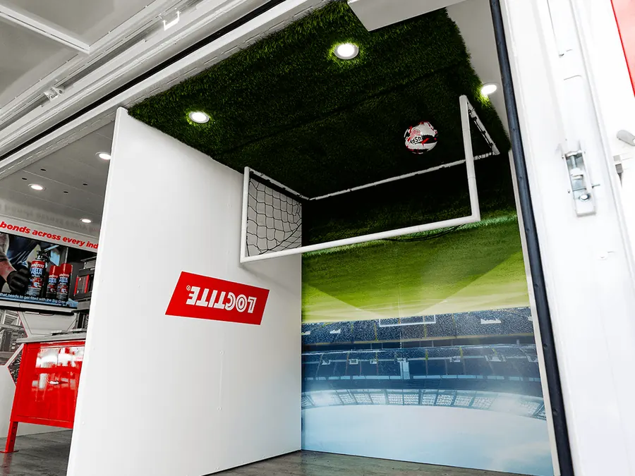 Henkel multi-brand activation interior